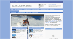 Desktop Screenshot of lakelouise.mobi